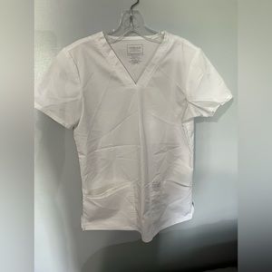 Cherokee White Scrub Top